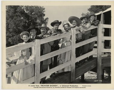 Lon Chaney Jr., Diana Barrymore, Leo Carrillo, Andy Devine, Thomas Gomez, Anne Gwynne, Robert Paige, and Tex Ritter in F