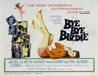 Ann-Margret, Janet Leigh, Dick Van Dyke, Jesse Pearson, and Bobby Rydell in Bye Bye Birdie (1963)