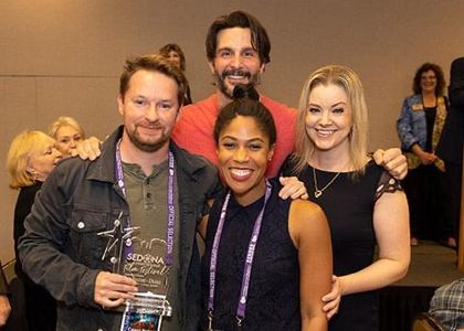 Casey Nelson, Marchelle Thurman, Jay Jablonski and Jessica Mathews accept their Audience Choice Award for Best Feature D