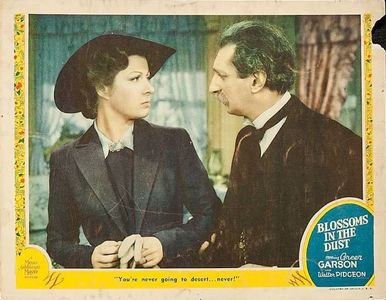 Greer Garson and Felix Bressart in Blossoms in the Dust (1941)