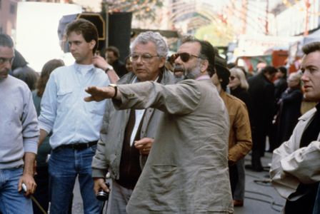 Francis Ford Coppola and Gordon Willis in The Godfather Part III (1990)