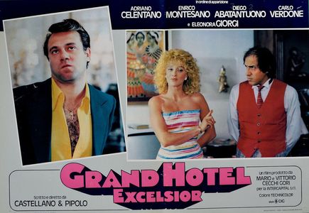Adriano Celentano and Carlo Verdone in Grand Hotel Excelsior (1982)