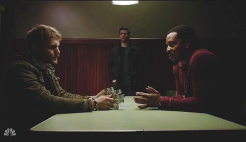 David Giuntoli, Russell Hornsby and Joseph Kathrein in Grimm (2016)