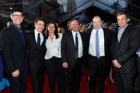 Victoria Alonso, Louis D'Esposito, Kevin Feige, Ricky Strauss, and Rich Ross at an event for The Avengers (2012)