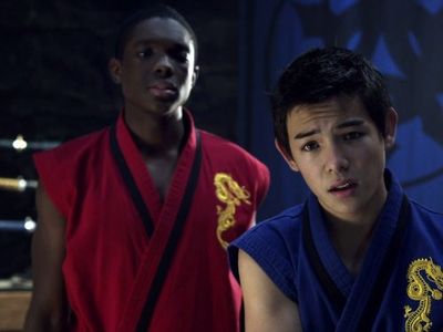 Carlos Knight and Ryan Potter in Supah Ninjas (2011)