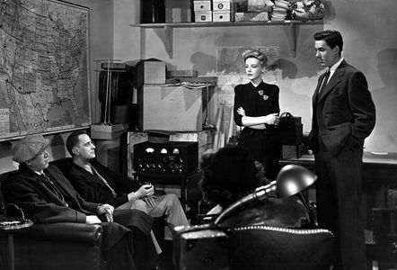 William Eythe and Signe Hasso in The House on 92nd Street (1945)