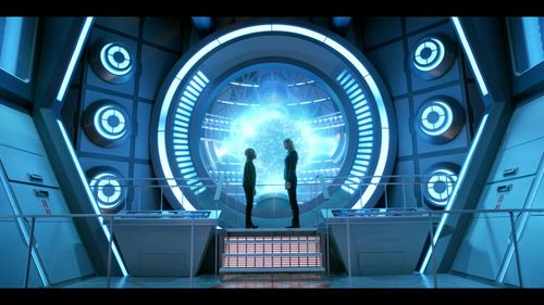 Still of Adrianne Palicki, and Imani Pullum in The Orville and A Tale of Two Topas