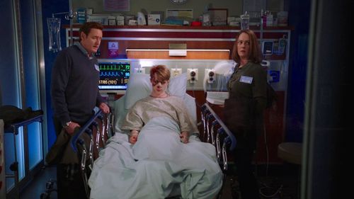 Bart Shatto, Polly Lee, and Joey Luthman in Chicago Med (2015)