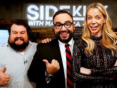 Nick Mundy, Riki Lindhome, and Matt Mira in Sidekick with Matt Mira (2016)