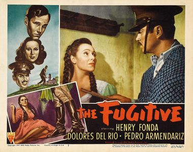 Henry Fonda, Pedro Armendáriz, and Dolores del Rio in The Fugitive (1947)