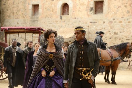 Sterling Sulieman and Medalion Rahimi in Still Star-Crossed (2017)