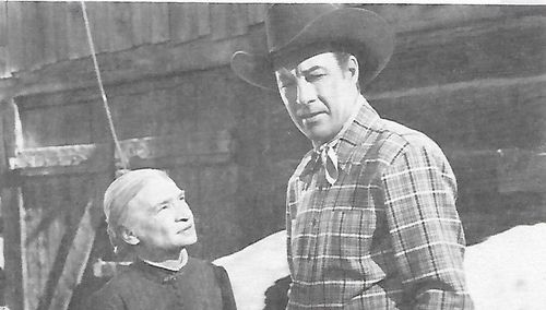 Bill Elliott and Maria Ouspenskaya in Wyoming (1947)