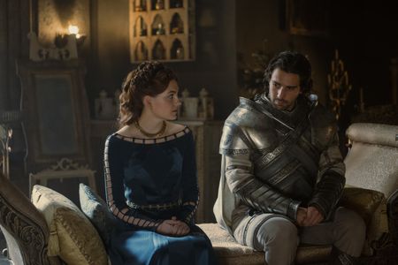 Emily Carey and Fabien Frankel in House of the Dragon (2022)