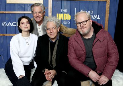Kyle MacLachlan, Michael Almereyda, Jim Gaffigan, and Eve Hewson at an event for The IMDb Studio at Sundance: The IMDb S