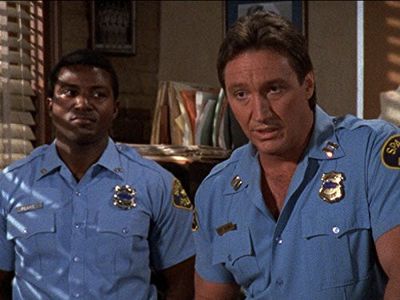 Alan Autry and C.C. Taylor in In the Heat of the Night (1988)