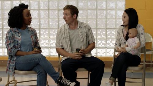 Jeremy Allen White, Jinny Chung, and Briana Price in Shameless (2011)