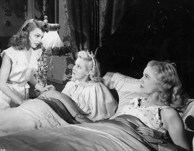 Judy Clark, Jean Porter, and June Preisser in Two Blondes and a Redhead (1947)