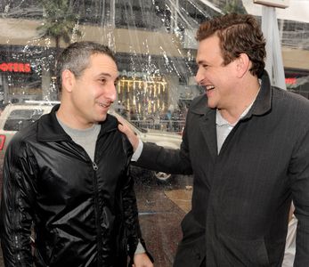 Jason Segel and Rob Letterman at an event for Gulliver's Travels (2010)