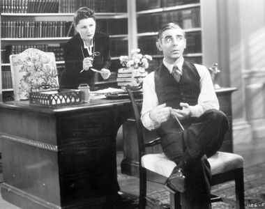 Judith Anderson and Eddie Cantor in Forty Little Mothers (1940)