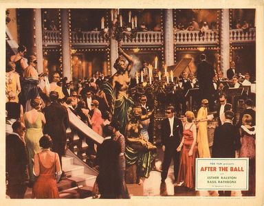 Basil Rathbone, Jean Adrienne, Marie Burke, George Curzon, Clifford Heatherley, and Esther Ralston in After the Ball (19