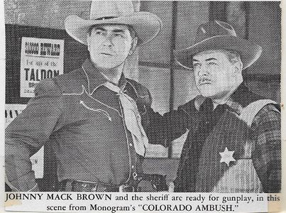 Johnny Mack Brown and Lyle Talbot in Colorado Ambush (1951)