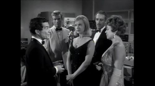 Anne Francis, Richard Angarola, Audrey Christie, Horst Ebersberg, and Johnny Haymer in Honey West (1965)