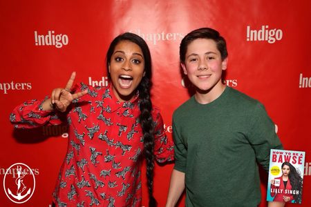 With Lilly Singh