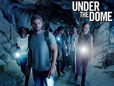 Mike Vogel, Colin Ford, and Mackenzie Lintz in Under the Dome (2013)