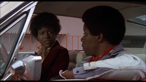 Leon Pinkney and Renn Woods in Car Wash (1976)