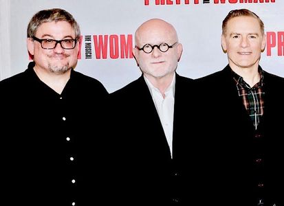 ''Pretty Woman: The Musical'' bookwriter J.F. Lawton with composers/lyricists Jim Vallance and Bryan Adams