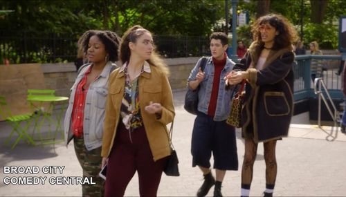 Jojo Brown in the series finale of “Broad City” (Comedy Central)