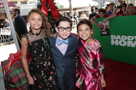 Scarlett Estevez, Owen Vaccaro, and Didi Costine at an event for Daddy's Home 2 (2017)