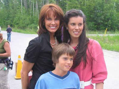 Alexandra Paul, Christopher Livingston, and Caitlin Mulqueen in Demons from Her Past (2007)