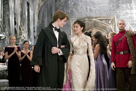 Robert Pattinson and Katie Leung in Harry Potter and the Goblet of Fire (2005)