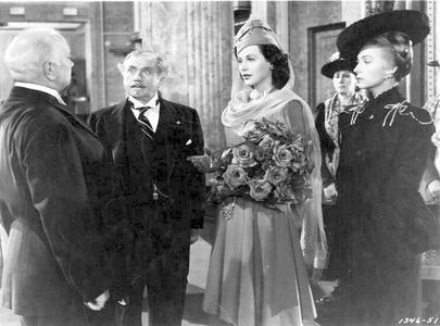Hedy Lamarr, Agnes Moorehead, Ferdinand Munier, and Ludwig Stössel in Her Highness and the Bellboy (1945)