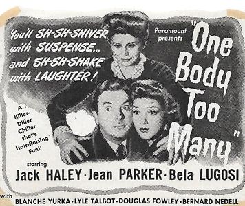 Jack Haley, Jean Parker, and Blanche Yurka in One Body Too Many (1944)