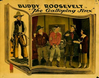 J. Gordon Russell, John B. O'Brien, Buddy Roosevelt, and Anne Sheridan in The Galloping Jinx (1925)