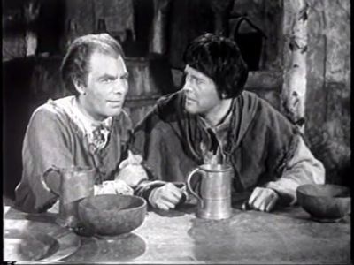 Arthur Skinner and Victor Woolf in The Adventures of Robin Hood (1955)