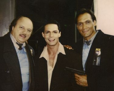 Dennis Franz, Jimmy Smits, and Billy Gallo in NYPD Blue (1993)