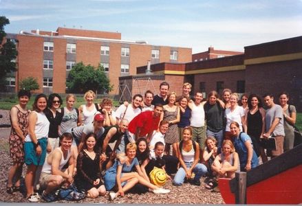 Atlantic Theater Company Summer Intensive photo with William H.Macy, Felicity Huffman, Jessica Alba, Emily Weisberg, Cel