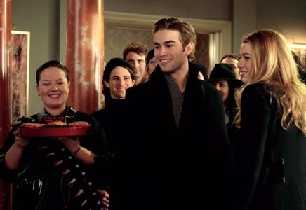 Blake Lively, Connor Paolo, Chace Crawford, and Zuzanna Szadkowski in Gossip Girl (2007)