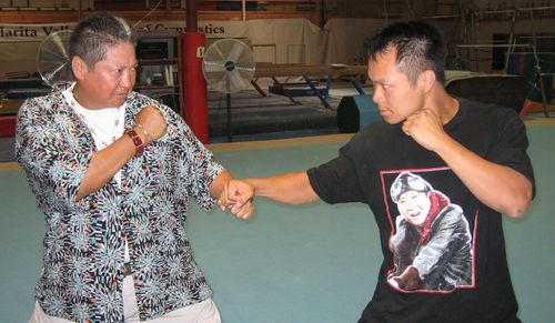 Squaring off with Sammo Hung