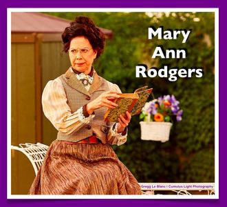 Actress Mary Ann Rodgers in 
