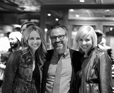 Amy Acker, Brandon Dickerson, and Kirsten Dickerson at the Austin Film Festival