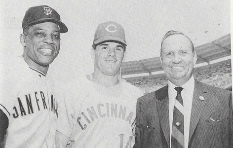 Gene Autry, Willie Mays, and Pete Rose