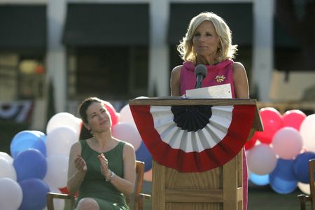 Kim Delaney and Jill Biden in Army Wives (2007)