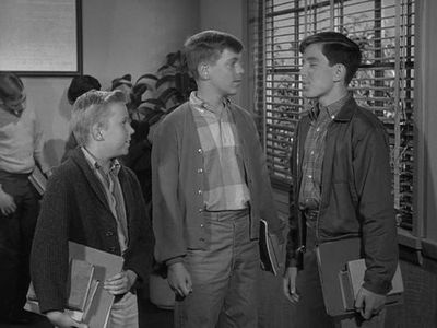 Stanley Fafara, Jerry Mathers, and Stephen Talbot in Leave It to Beaver (1957)