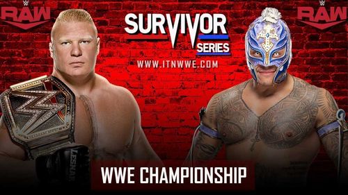 Rey Mysterio and Brock Lesnar in WWE Survivor Series (2019)