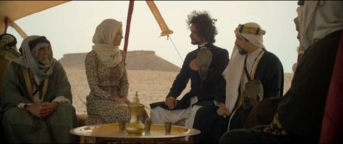 Nicole Kidman, Younes Bouab, and Ayoub Layoussifi in Queen of the Desert (2015)