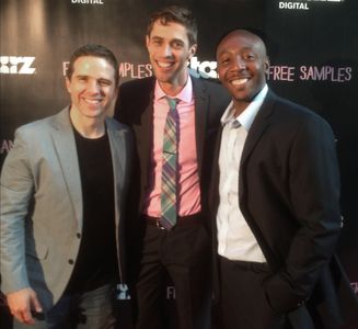 Eben Kostbar, Jay Gammill & Choice Skinner at the Free Samples Red Carpet LA Premiere